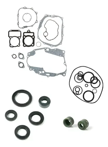 JUNTAS MOTOR CON RETENES - SKUA/ TRIAX/ ZR/ SAHEL/ STORM/ VC150/ RX150/ VC 150