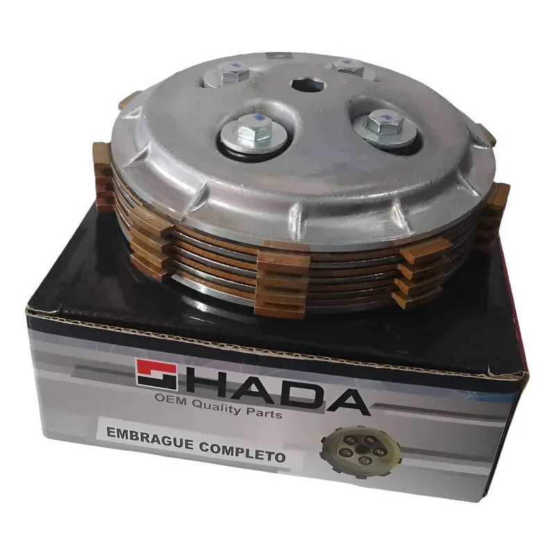 EMBRAGUE COMPLETO - YAMAHA FZ 16/ FZ FI 2.0/ SZ 150/ XTZ 150/ FAZER 150 - HADA