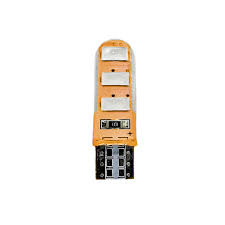 LED T10 SILICONA - AMBAR