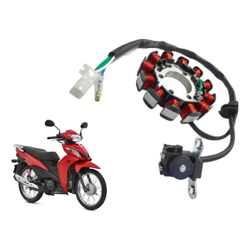 ESTATOR 12 CAMPOS - HONDA NEW WAVE 110S
