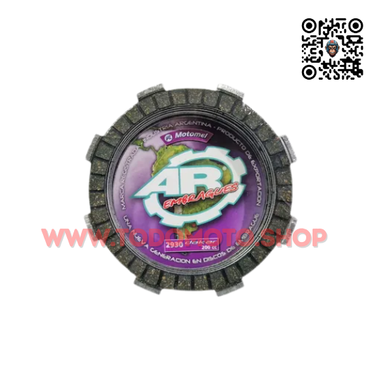 DISCOS EMBRAGUE AR - DAKAR/SKUA 200 250/ ZR 200 250/ TRIAX 200 250/ RX 200