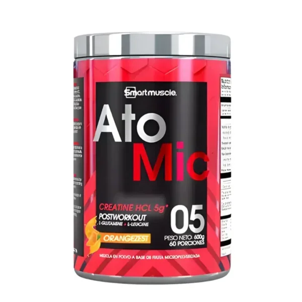 Creatina HCL atomic 60 servicios