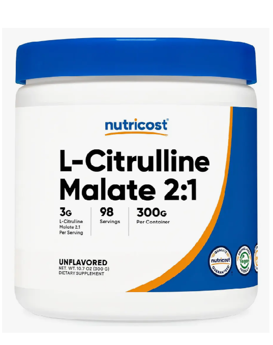 L-Citrulline Malate 2:1  300Gr — Nutricost