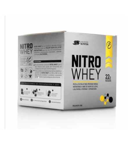 Nitro Whey Caja x 10 Sachet - UN