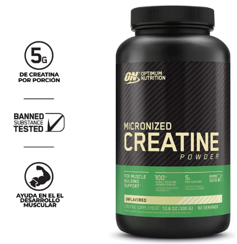 Creatine Micronized Powder 600 Gr - Optimun Nutrition