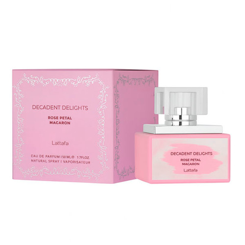 Lattafa Decadent Delights Rose Petal Macaron