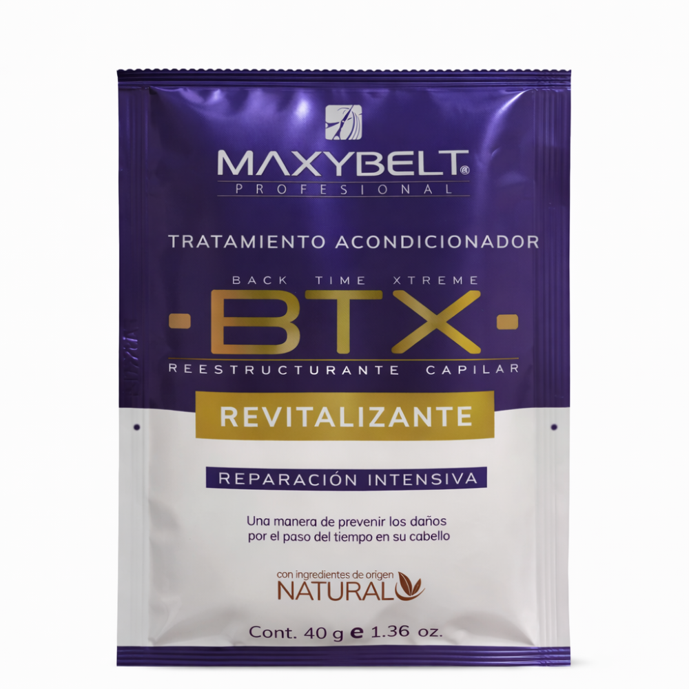 TRATAMIENTO ACONDICIONADOR BTX BACK TIME XTREME MAXYBELT X 40 G