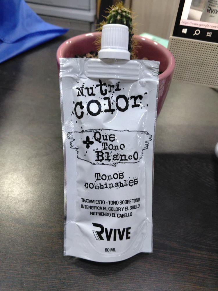 REVIVE NUTRI COLOR TRATAMIENTO TONO SOBRE TONO BLANCO