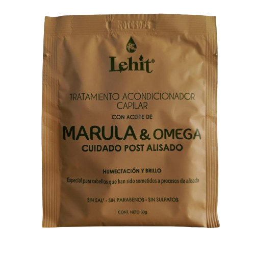 LEHIT TRATAMIENTO ACONDICIONADOR CAPILAR MARULA & OMEGA 30 G