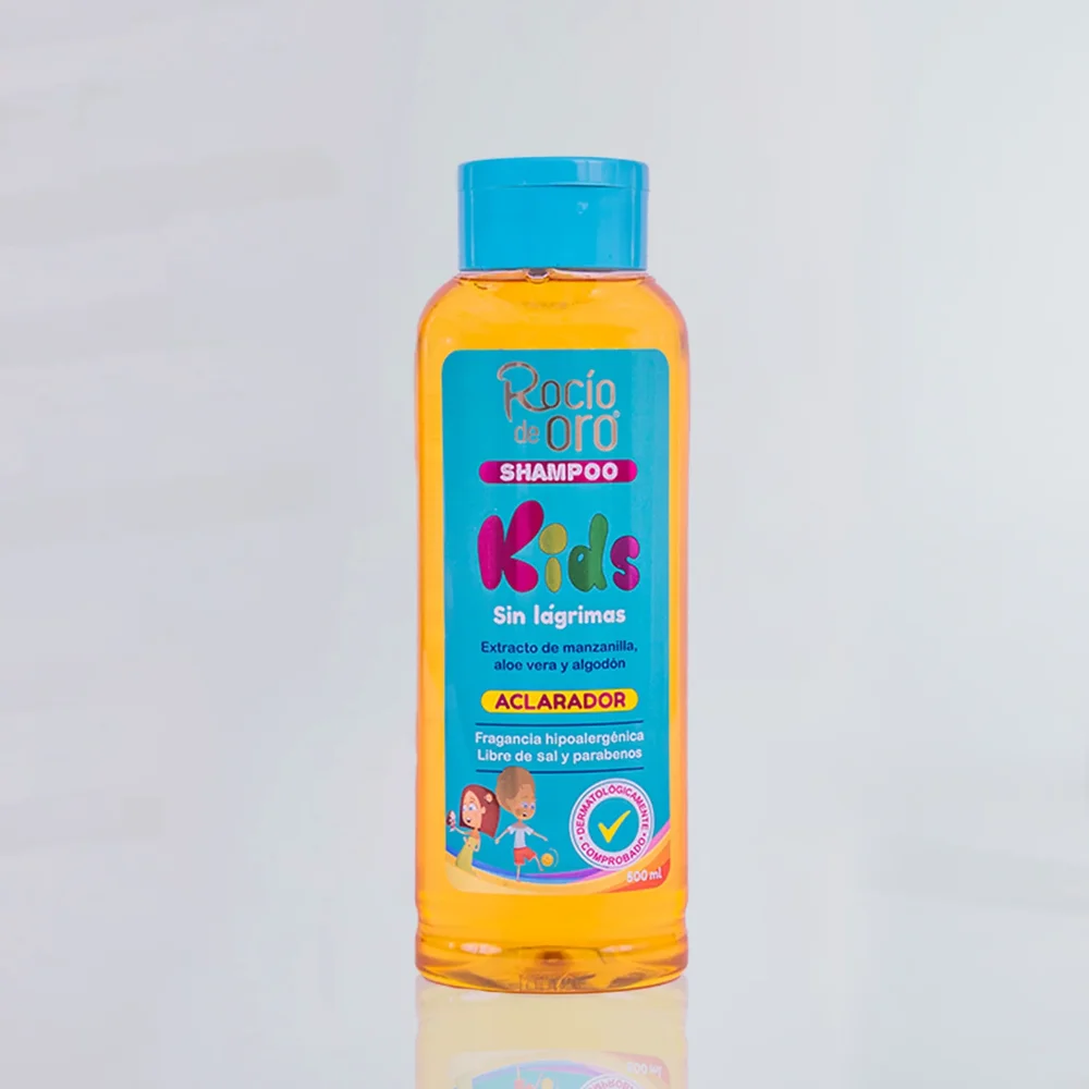SHAMPOO KIDS SIN LÁGRIMAS ROCÍO DE ORO 500 ML