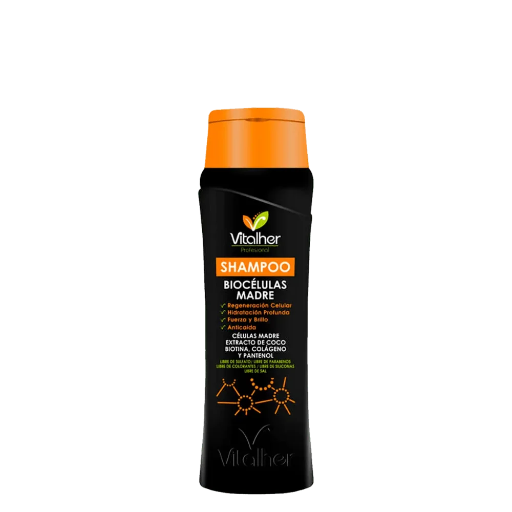 SHAMPOO CAPILAR BIOCELULAS MADRE VITALHER X 350 ML