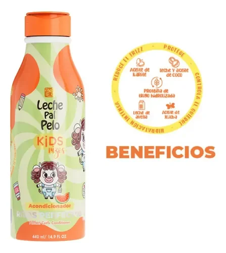 LECHE PAL PELO ACONDICIONADOR RIZOS PERFECTOS KIDS  X 440ML
