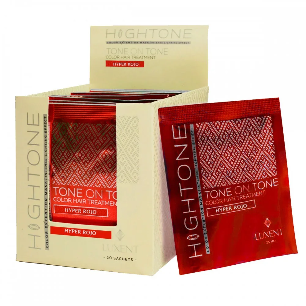 TRATAMIENTO MASCARILLA COLOR LUXENT HIGHTONE HYPER ROJO 25ML
