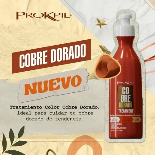 PROKPIL TRATAMIENTO MATIZANTE COBRE DORADO X 300ML