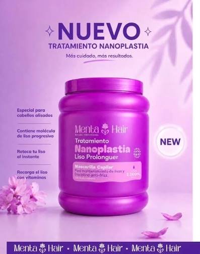 MENTA HAIR TRATAMIENTO NANOPLASTIA LISO PROLONGUER