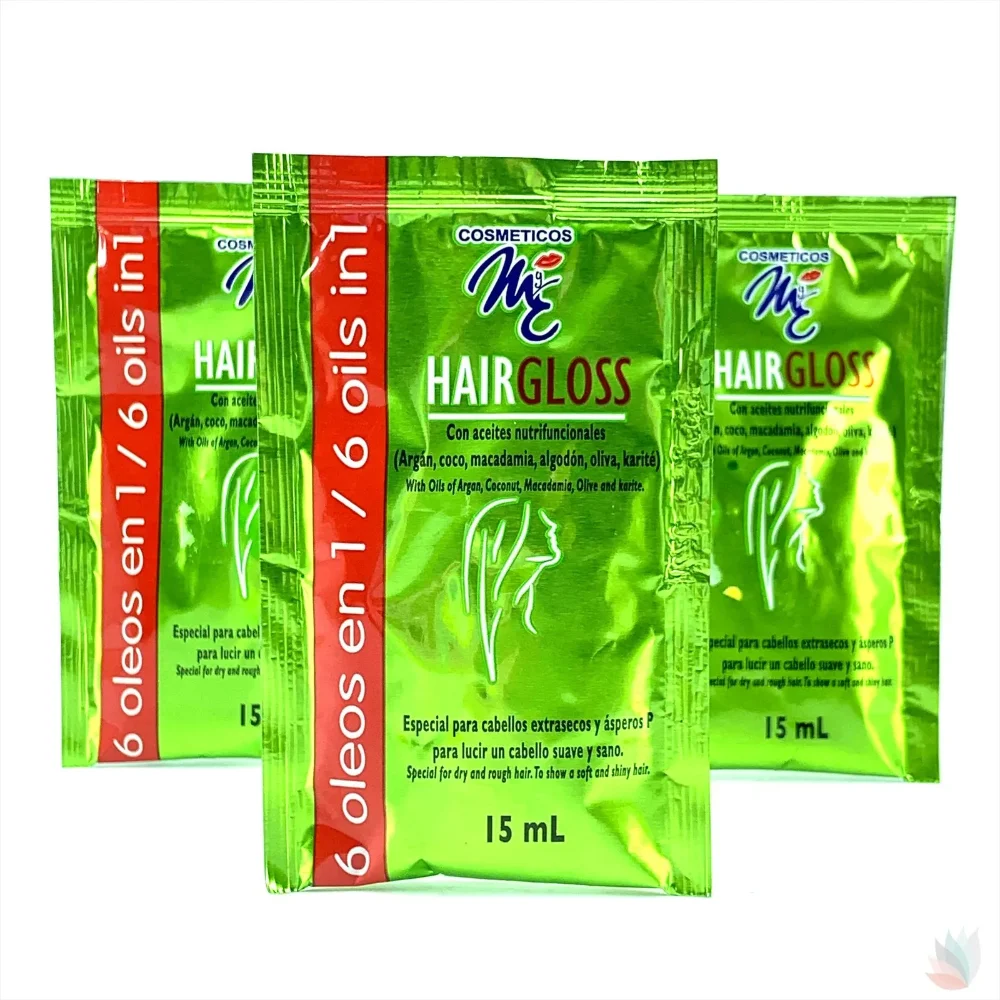 COSMÉTICOS MYE HAIRGLOSS 6 OLEOS EN 1 15 ML