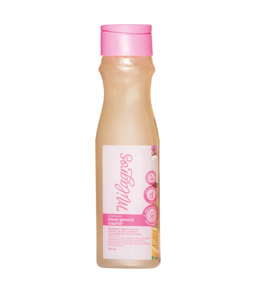 SHAMPOO EMERGENCIA CAPILAR MILAGROS 450 ML