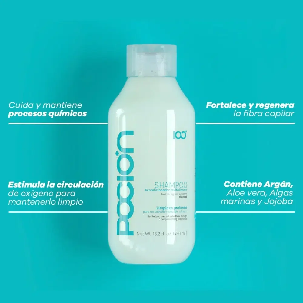 SHAMPOO POCION LIMPIEZA PROFUNDA X 450ML