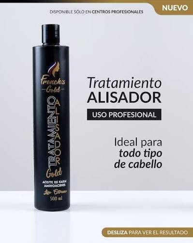 FRENCH'S GOLD TRATAMIENTO ALISADOR LISO EXTREMO 500 ML