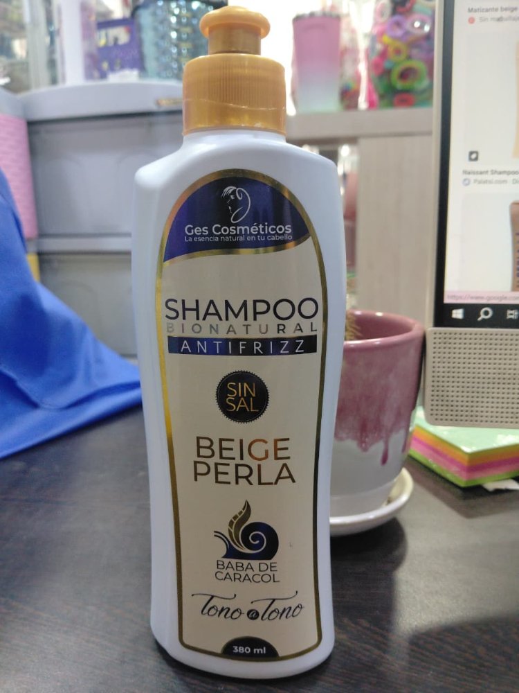 SHAMPOO TONO A TONO BEIGE PERLA GES X 350ML