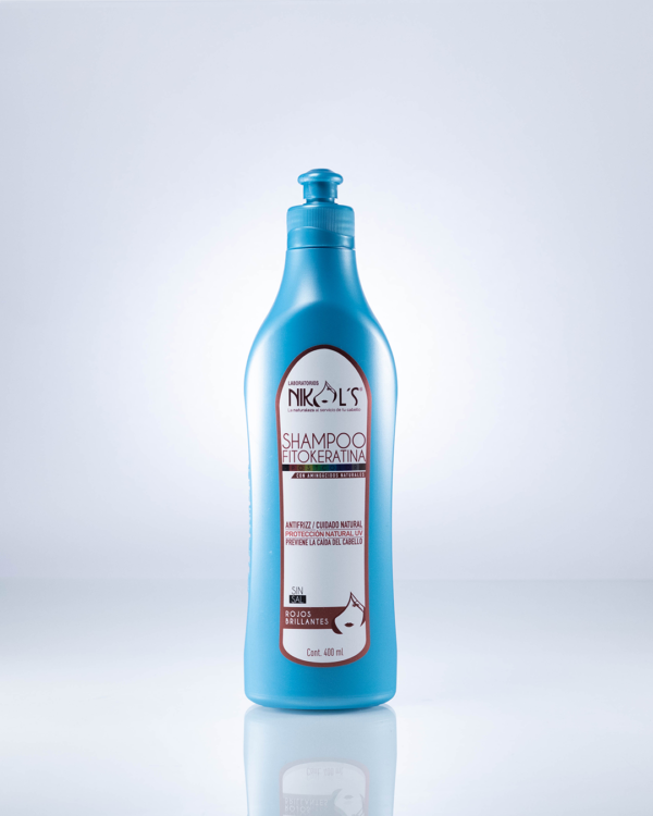 NIKOL'S SHAMPOO FITOKERATINA ROJOS BRILLANTES