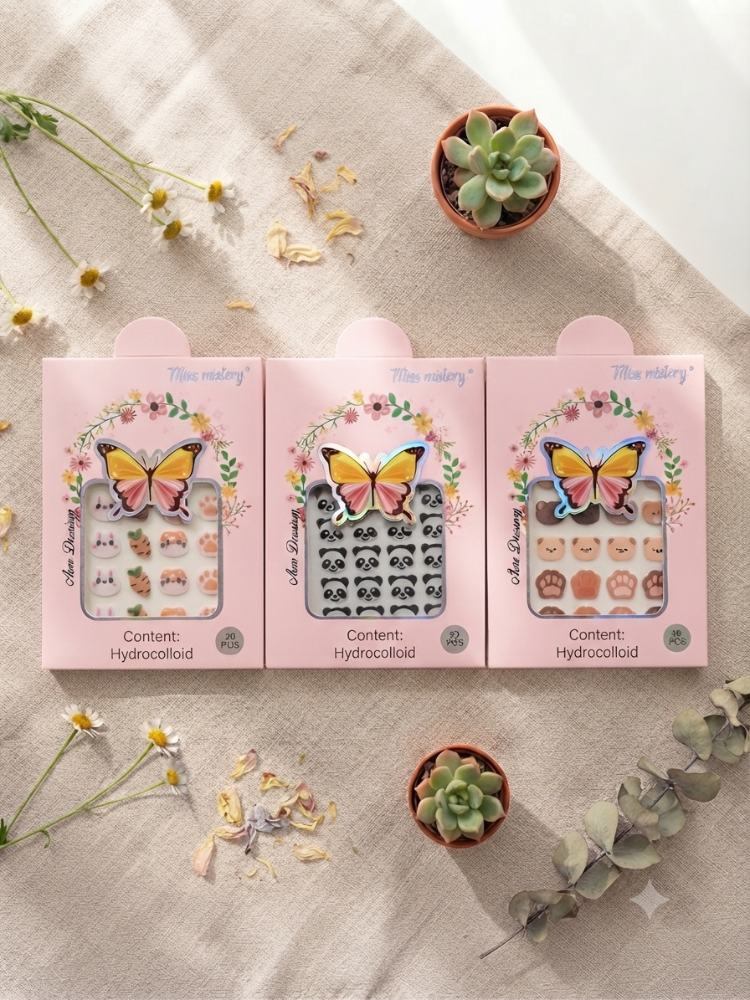 PARCHES HIDROCOLOIDES PARA ACNE CUTE PIMPLE PATCH MISS MISTERY