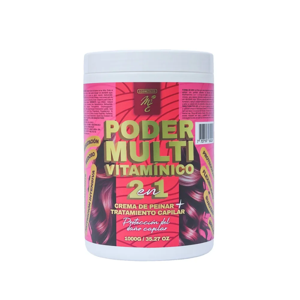 TRATAMIENTO CAPILAR PODER MULTI VITAMINICO 2EN 1 MYE X 1000 G
