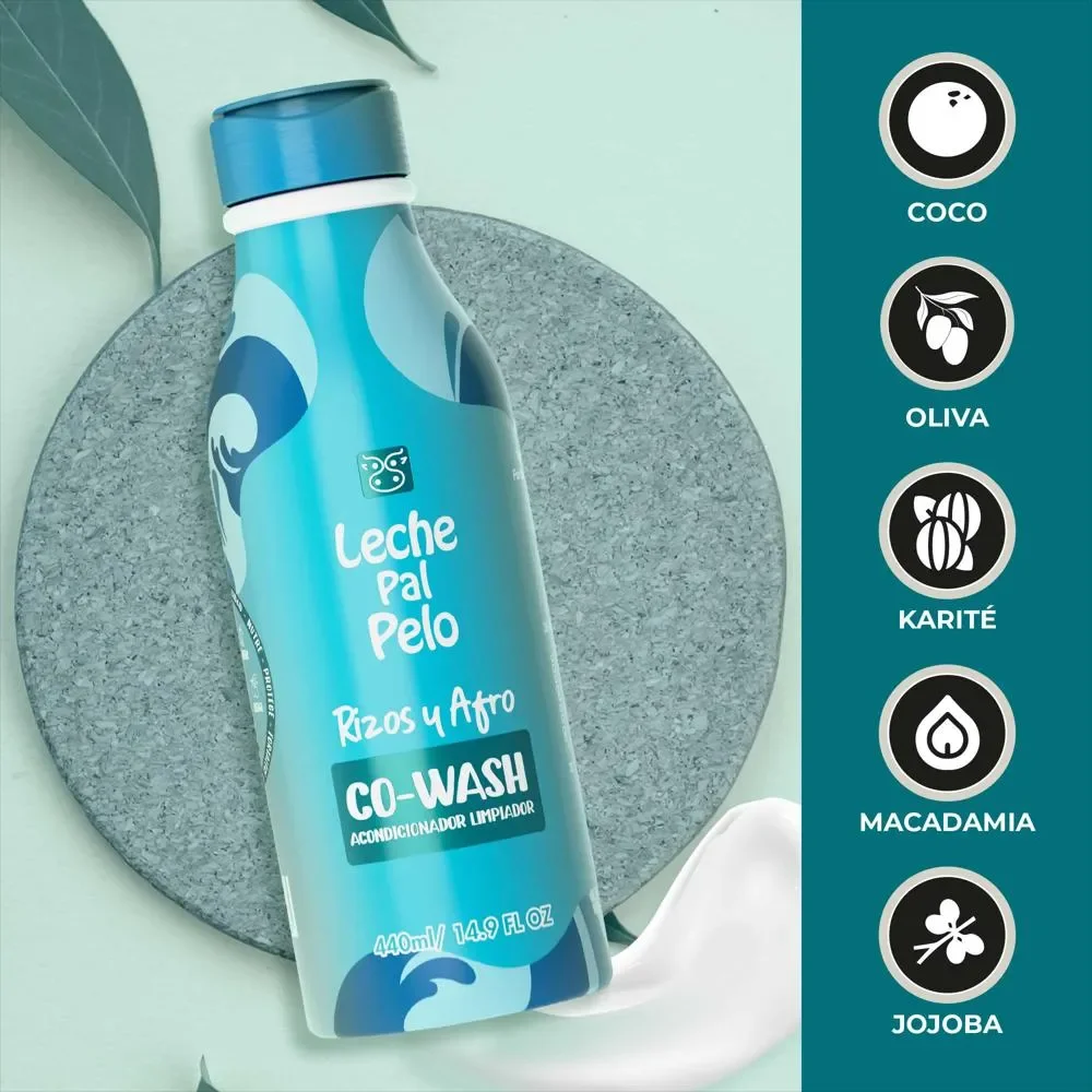 LECHE PAL PELO ACONDICIONADOR CO-WASH RIZOS Y AFRO X 440ML