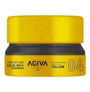 AGIVA CERA FIJADORA HAIR STYLING AQUA WAX 04 YELLOW GROOMING (155 ML)