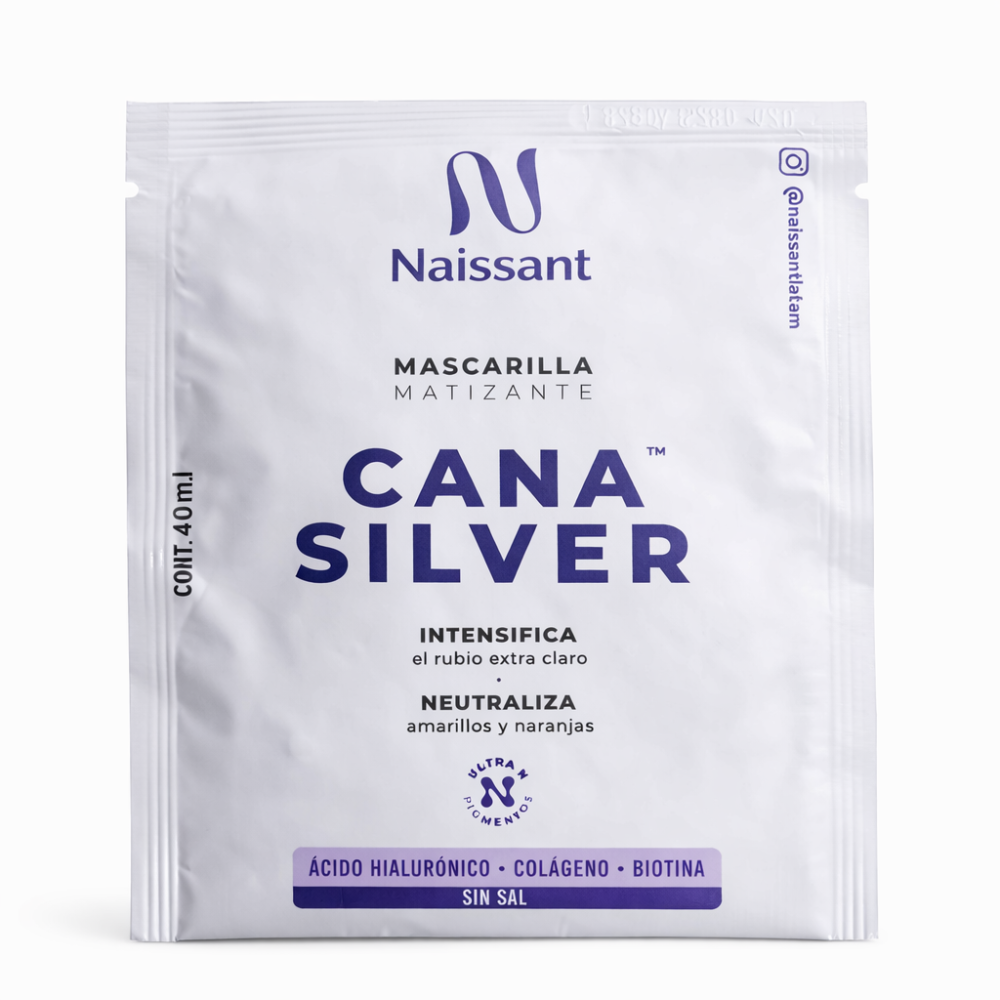 NAISSANT MASCARILLA MATIZANTE CANA SILVER 40ML