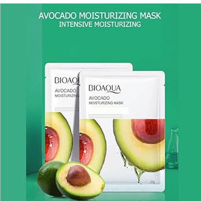 MASCARILLA FACIAL AVOCADO MOISTURIZING MASK BIOAQUA 25 G