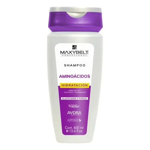 MAXYBELT PROFESIONAL SHAMPOO AMINOÁCIDOS HIDRATACIÓN 400 ML