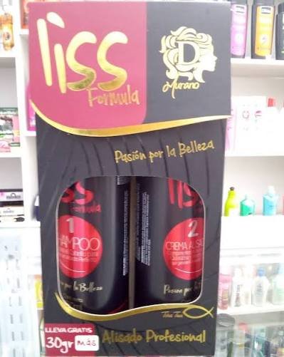 MURANO LISS FORMULA KIT DE ALISADO PROFESIONAL