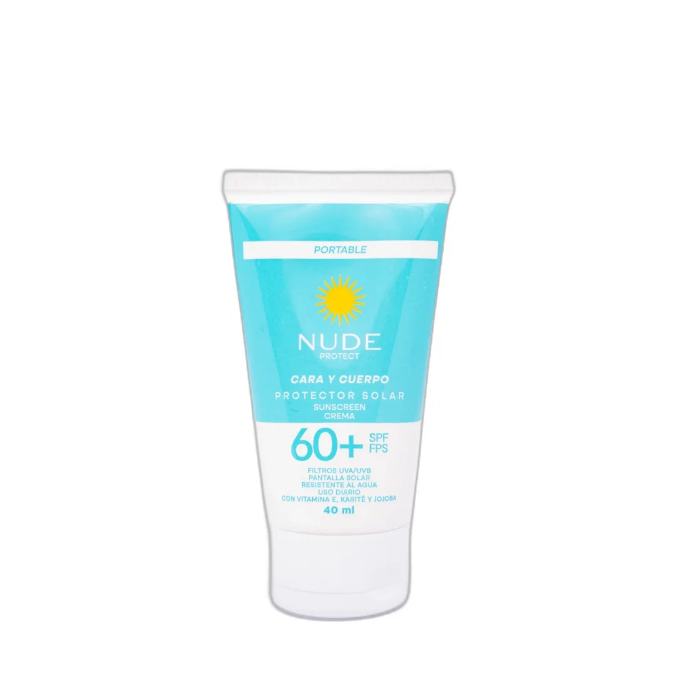 PROTECTOR SOLAR NUDE CARA Y CUERPO SPF 60 40ML