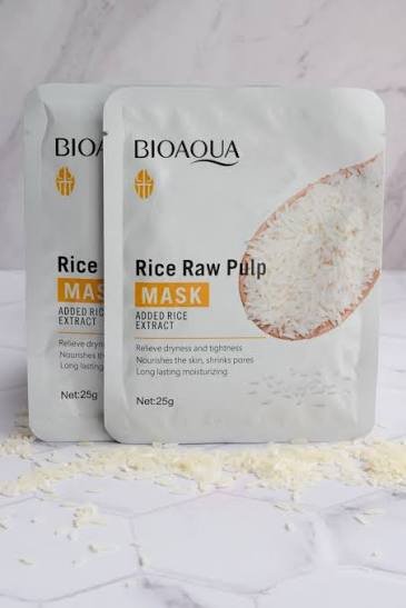 MASCARILLA FACIAL RICE RAW PULP MASK BIOAQUA 25 G