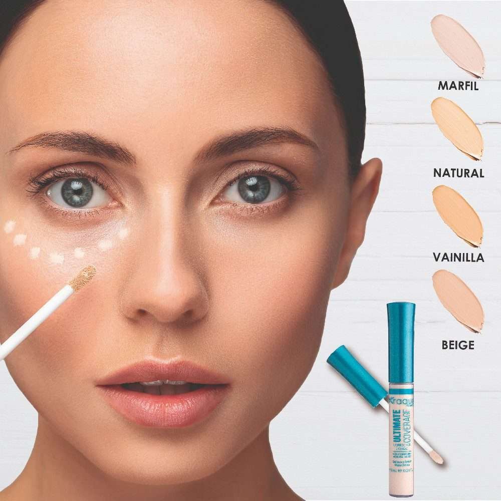 CORRECTOR LÍQUIDO ULTIMATE COVERAGE RAQUEL 6.5 ML