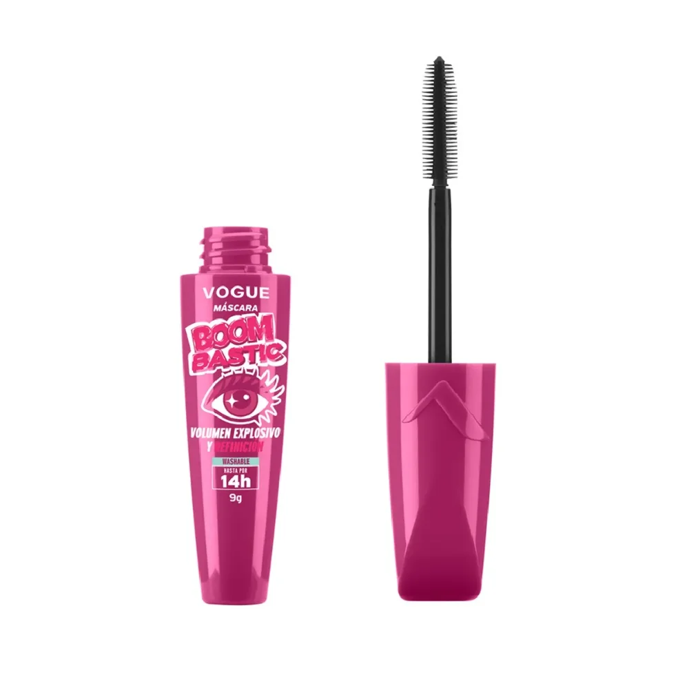 MÁSCARA DE PESTAÑAS VOGUE BOOM BASTIC WASHABLE X 9 G