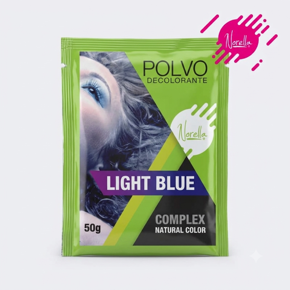 POLVO DECOLORANTE NORELLA LIGHT BLUE COMPLEX (50G)