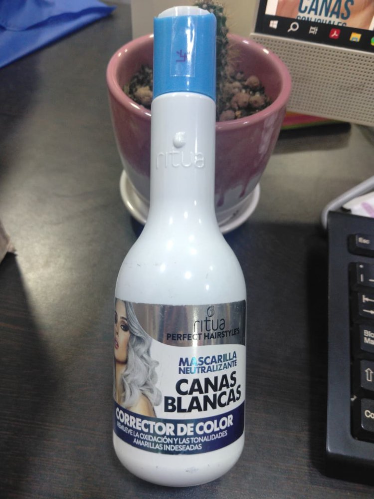 MASCARILLA NEUTRALIZANTE CANAS BLANCAS RITUA PERFECT HAIRSTYLES 250 ML