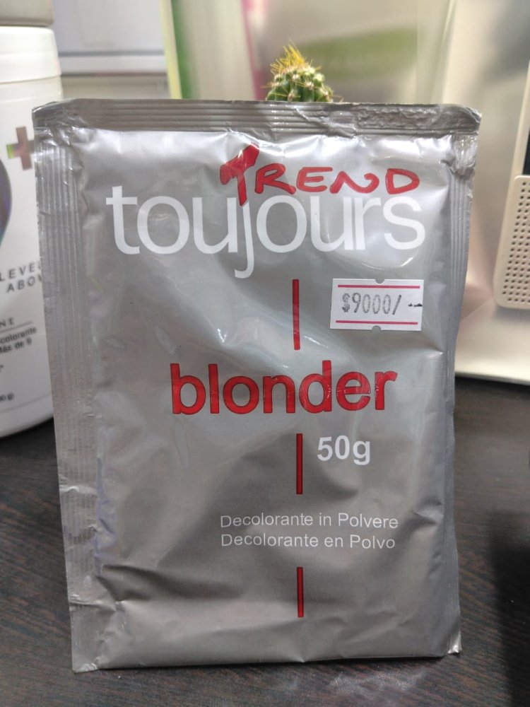 TREND TOUJOURS BLONDER DECOLORANTE EN POLVO 50 G 1 UNIDAD