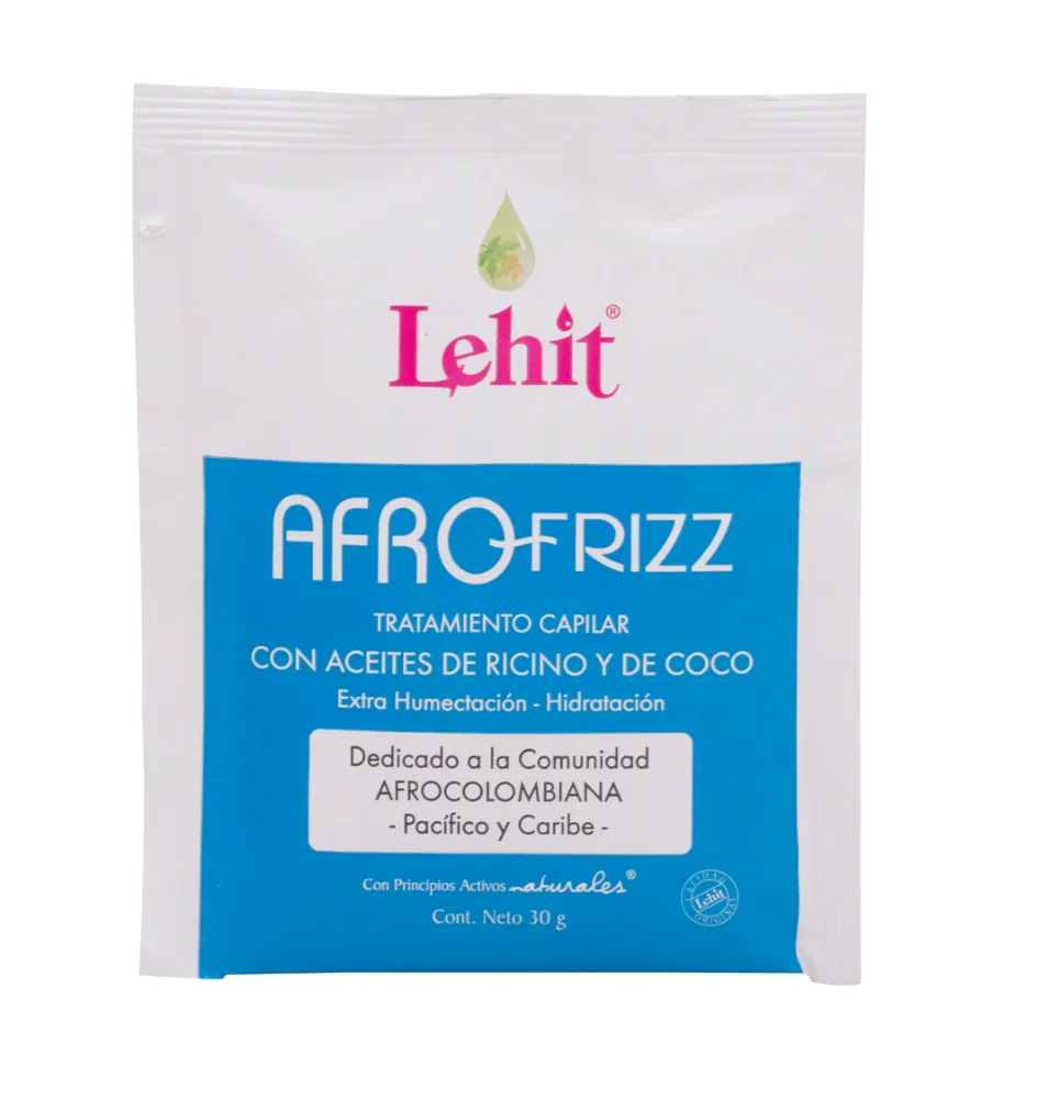 LEHIT AFRO-FRIZZ TRATAMIENTO CAPILAR CON ACEITES DE RICINO Y DE COCO 30 G