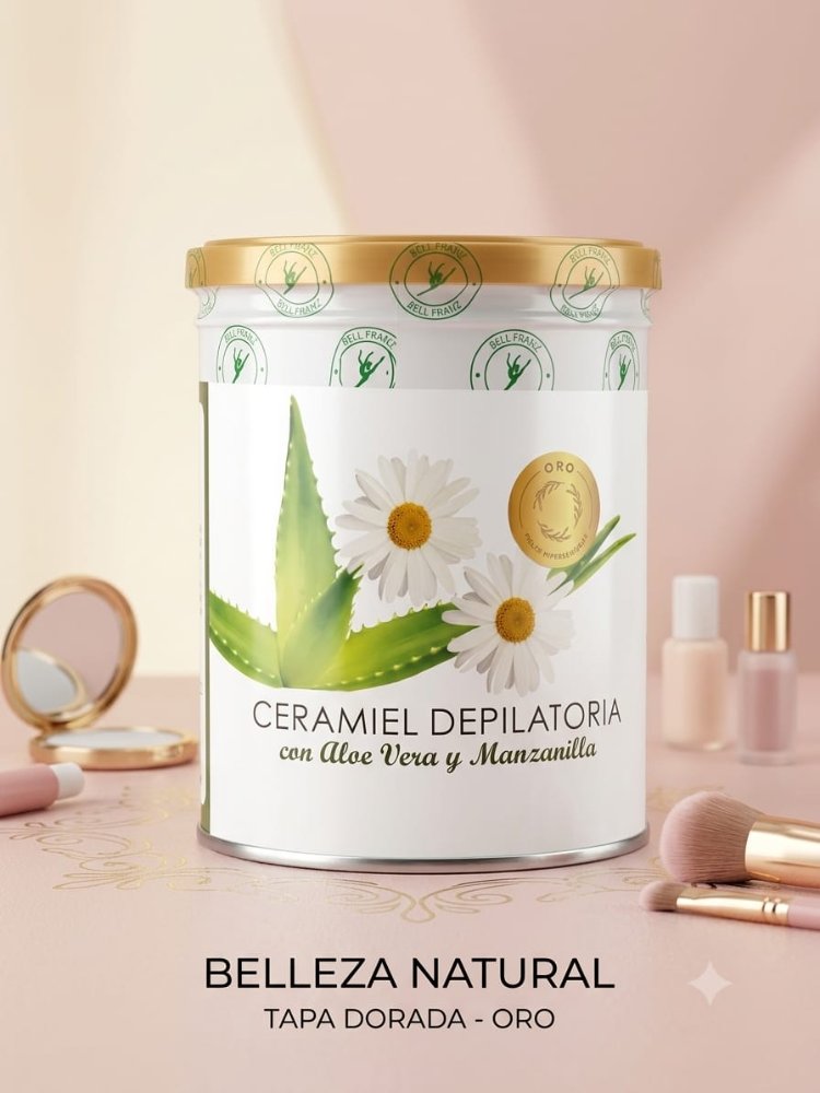 BELL FRANZ CERAMIEL DEPILATORIA ALOE VERA Y MANZANILLA X 905 GR