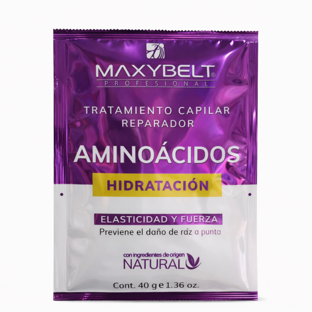 TRATAMIENTO CAPILAR REPARADOR AMINOÁCIDOS HIDRATACIÓN MAXYBELT X 40 G