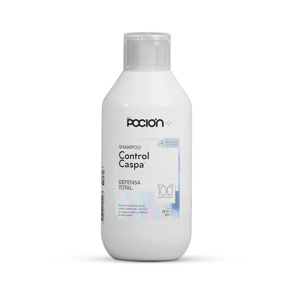 LA POCIÓN SHAMPOO CONTROL CASPA DEFENSA TOTAL 450 ML
