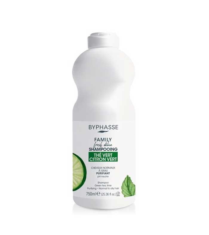 BYPHASSE FAMILY FRESH DELICE SHAMPOOING THÉ VERT CITRON VERT