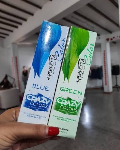 TINTE SEMIPERMANENTE CRAZY COLORS +PERFETTA 45 ML
