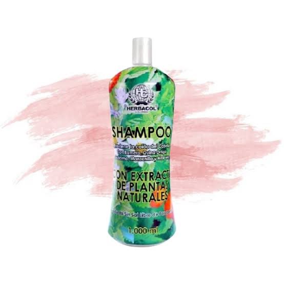 HERBACOL SHAMPOO CON EXTRACTO DE PLANTAS NATURALES 1000 ML