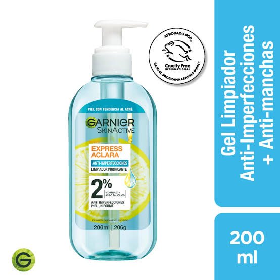 GEL LIMPIADOR PURIFICANTE ANTI IMPERFECCIONES FCO X 200ML
