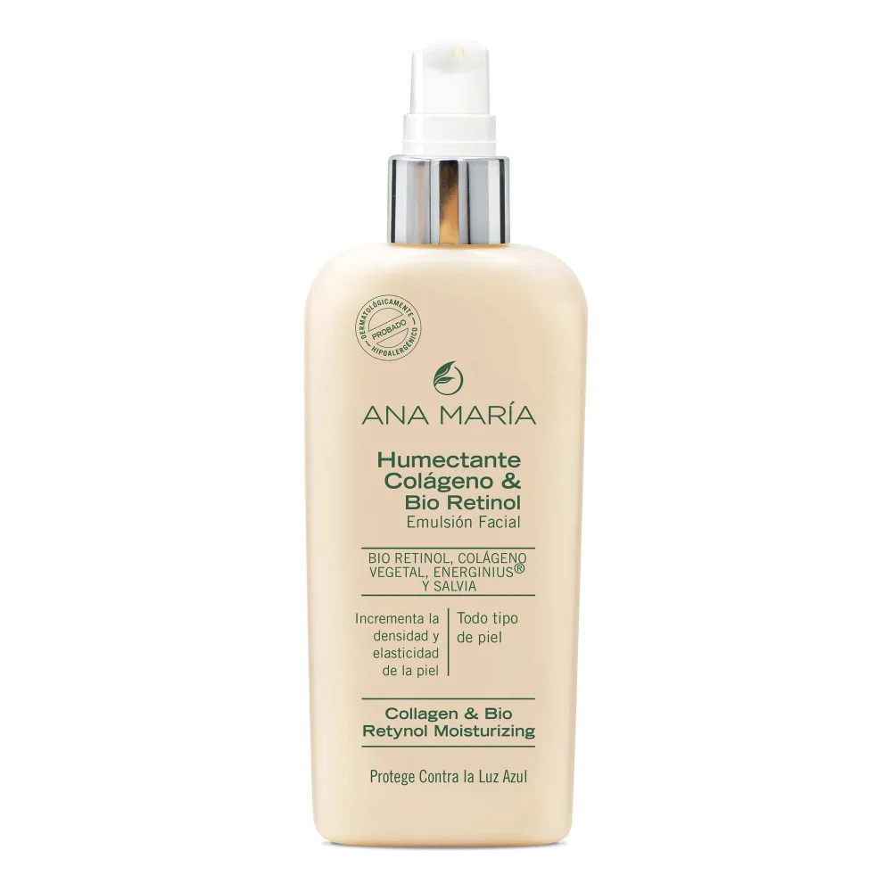 HUMECTANTE COLÁGENO & BIO RETINOL EMULSIÓN FACIAL ANA MARÍA 120 ML