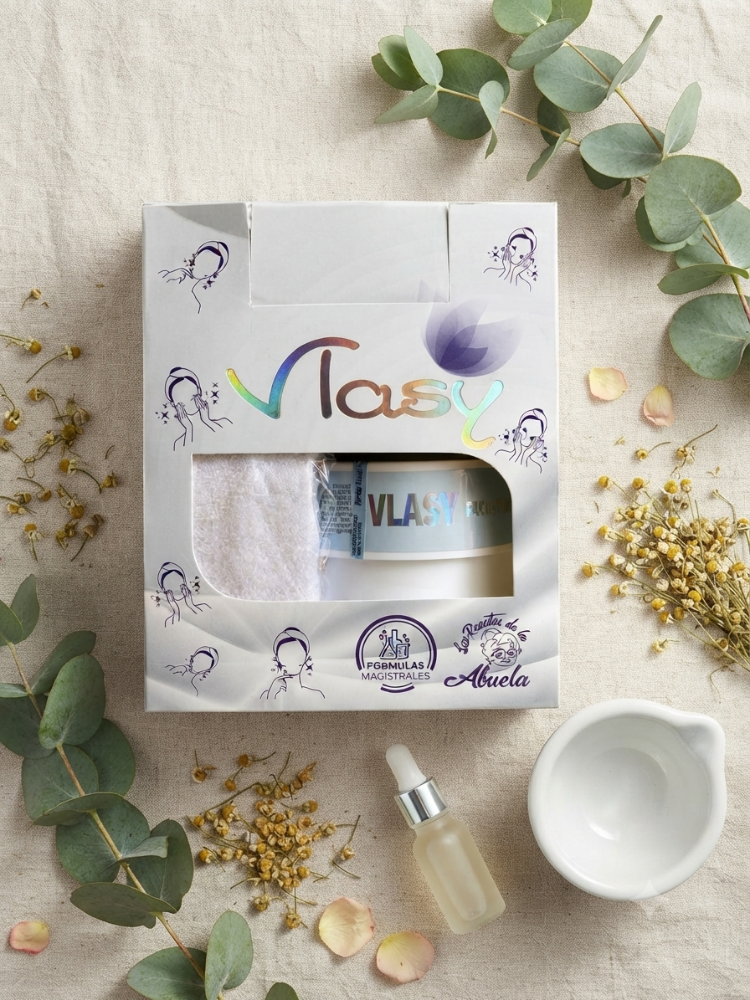 VLASY ESTUCHE DE CUIDADO FACIAL LAS RECETAS DE LA ABUELA (2 PIEZAS)
